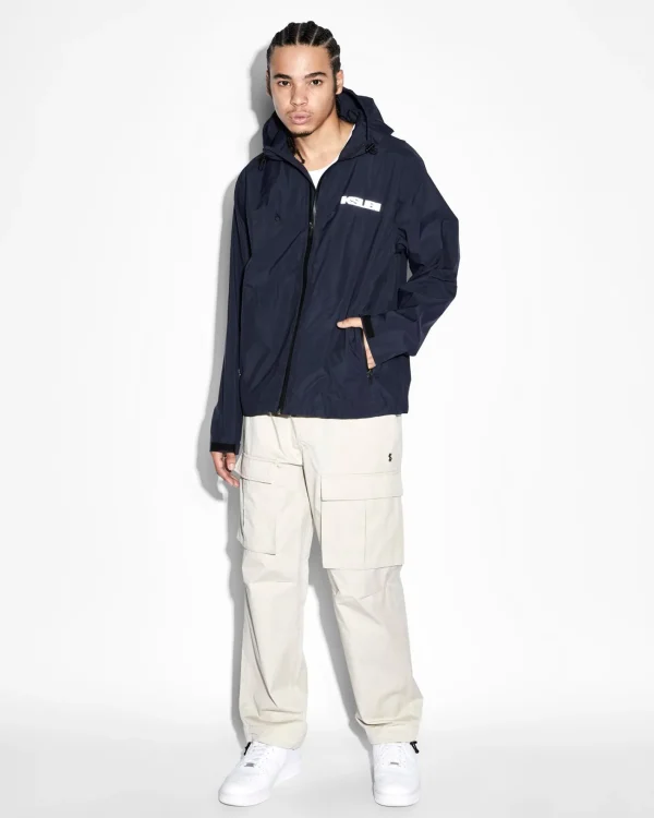 Ksubi Jackets-Alltime Spray Jacket Navy
