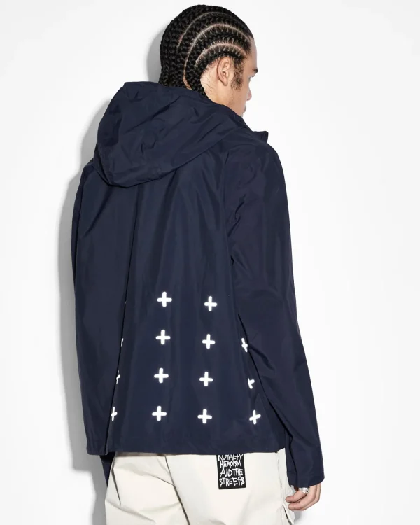 Ksubi Jackets-Alltime Spray Jacket Navy