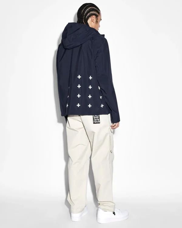 Ksubi Jackets-Alltime Spray Jacket Navy