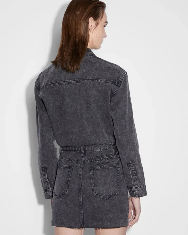 Ksubi Dresses-Altitude Boilerdress Shadow