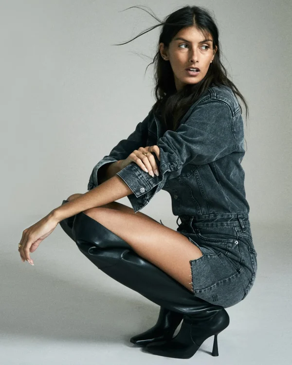 Ksubi Dresses-Altitude Boilerdress Shadow
