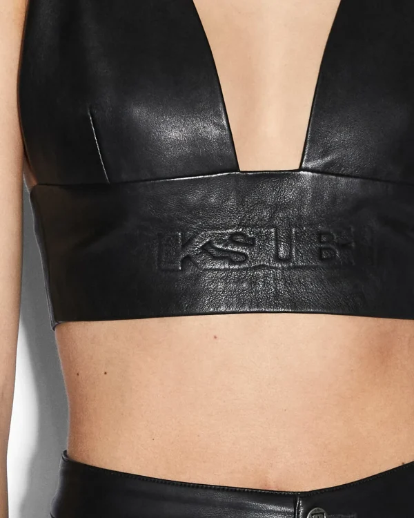 Ksubi Tops-Apex Bralette Black