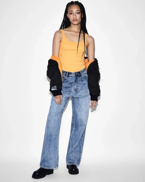 Ksubi Tops-Arise Tank Flame