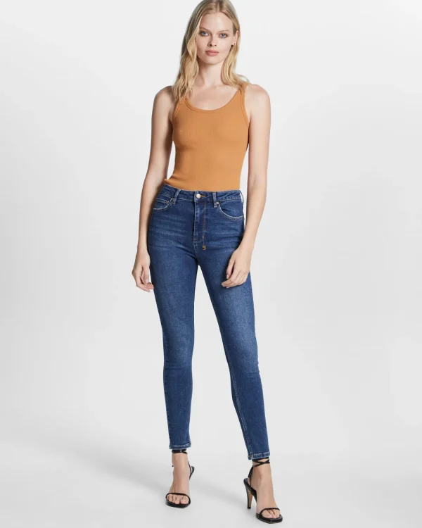 Ksubi Tops-Arise Tank Latte