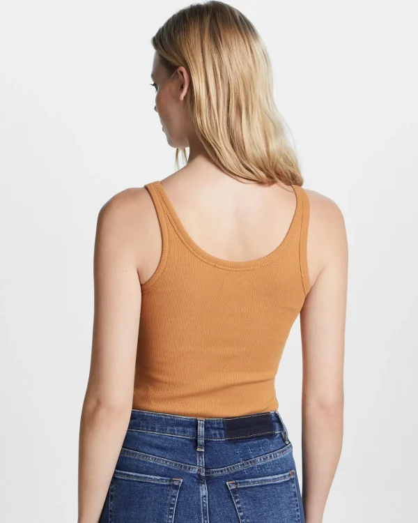 Ksubi Tops-Arise Tank Latte
