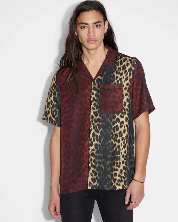 Ksubi Shirts-Big Kat Resort Ss Shirt 2 Tone