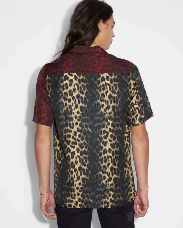 Ksubi Shirts-Big Kat Resort Ss Shirt 2 Tone
