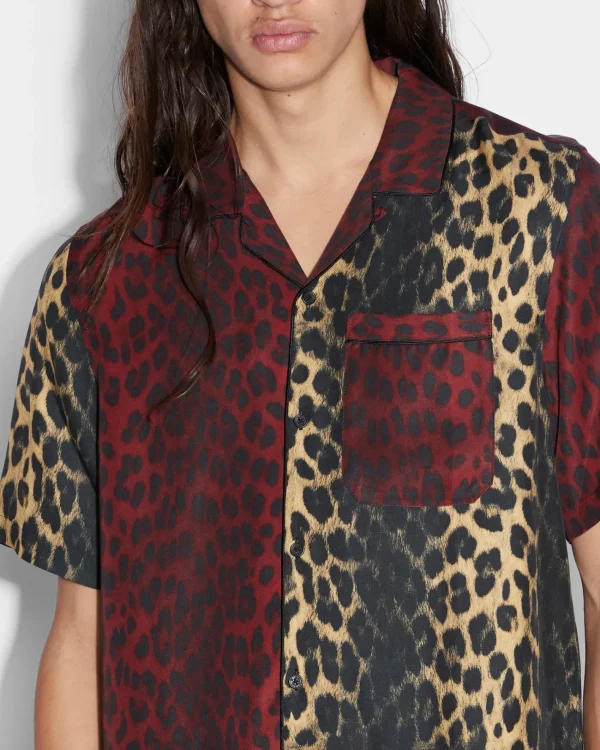 Ksubi Shirts-Big Kat Resort Ss Shirt 2 Tone