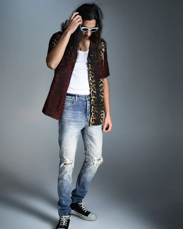 Ksubi Shirts-Big Kat Resort Ss Shirt 2 Tone