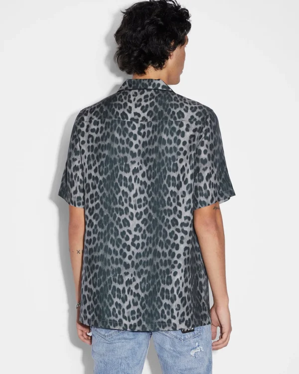 Ksubi Shirts-Big Kat Resort Ss Shirt Black