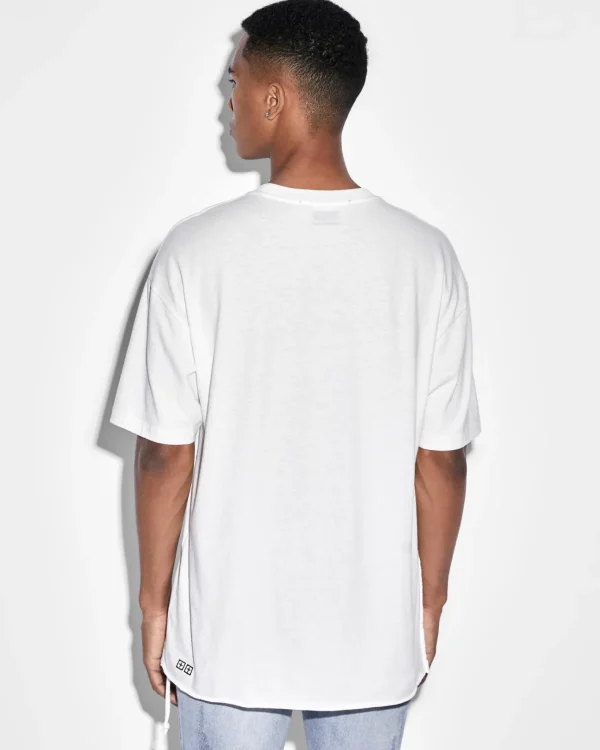Ksubi T-Shirts-Biggie Ss Tee Worn In White