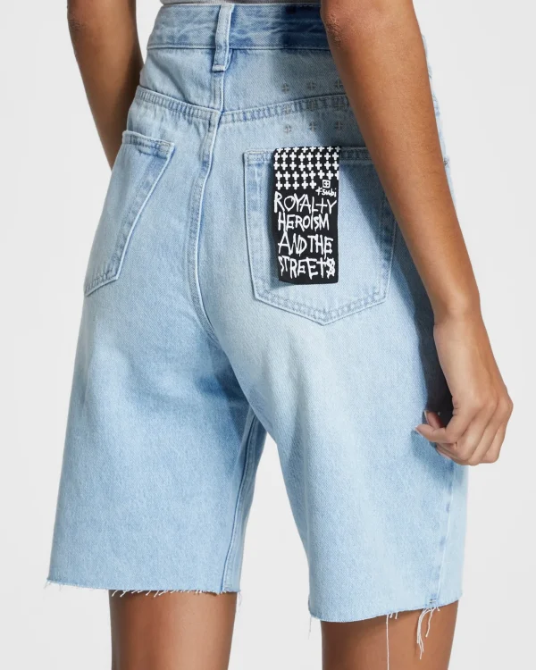 Ksubi Shorts-Brooklyn Short Sense Sliced