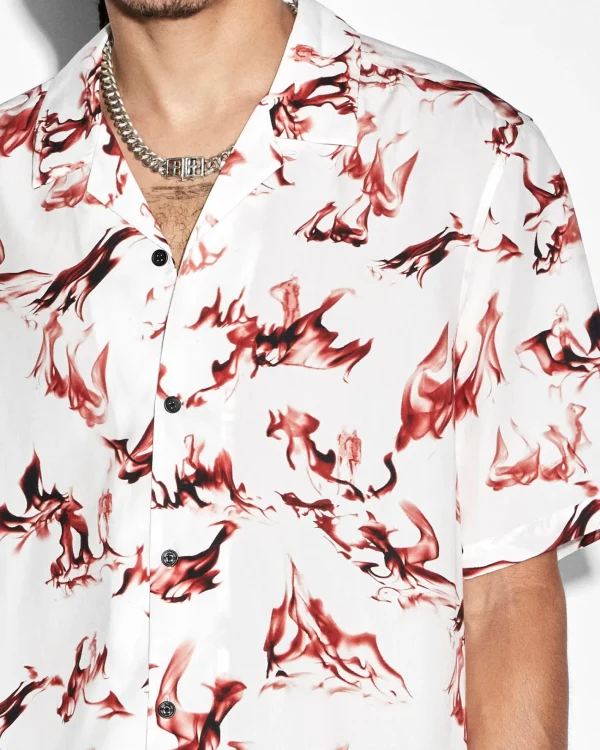 Ksubi Shirts-Burnt Resort Ss Shirt White