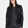 Ksubi Jackets-Capitol Leather Jacket Black