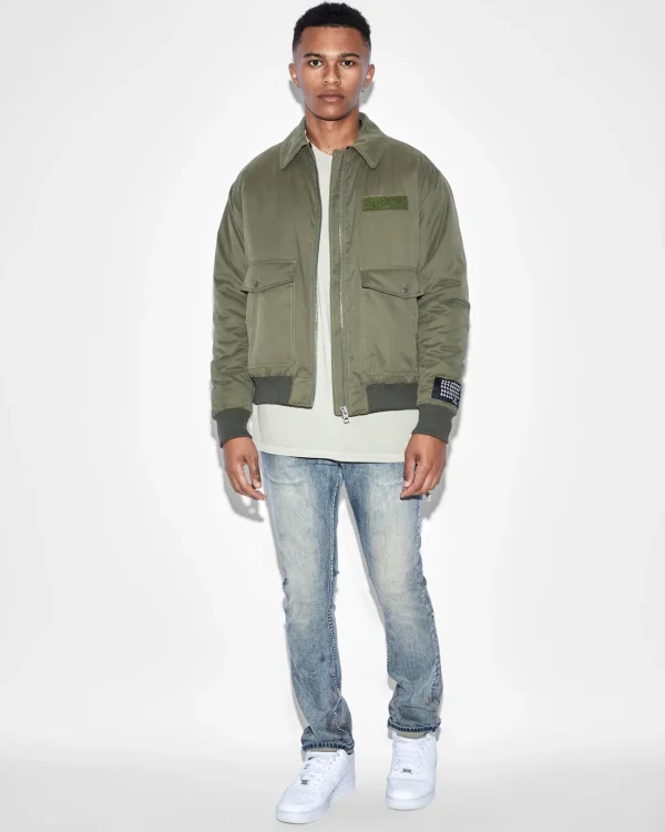 Ksubi Jackets-Charter Jacket Khaki