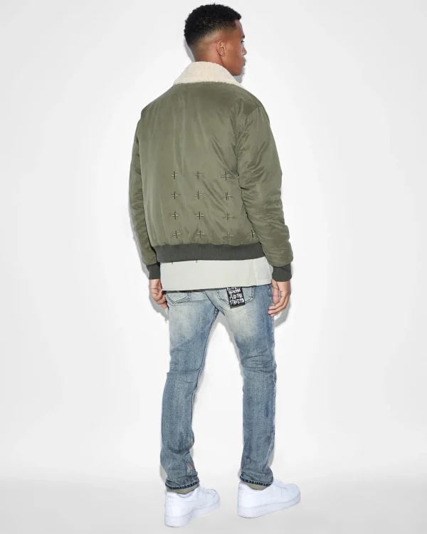 Ksubi Jackets-Charter Jacket Khaki