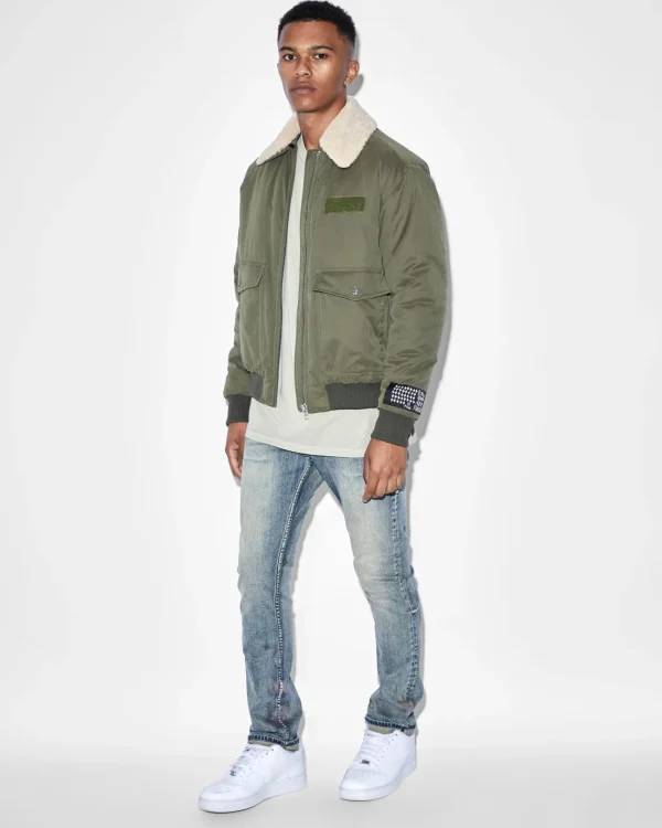 Ksubi Jackets-Charter Jacket Khaki