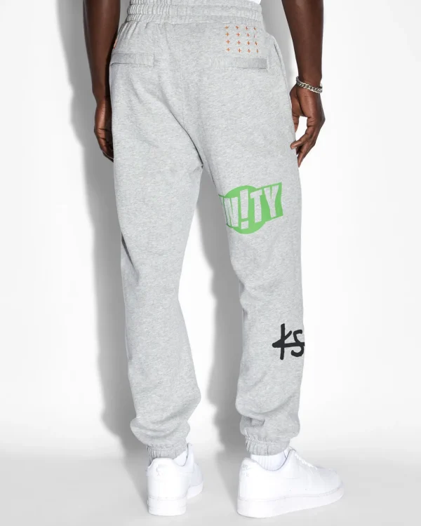 Ksubi Pants-Collective Lofi Trak Grey Marle