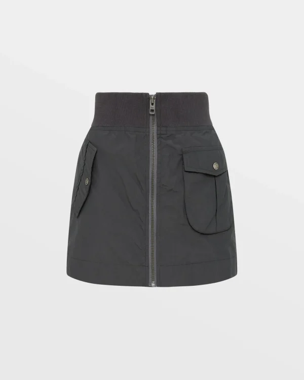 Ksubi Skirts-Elemental Skirt Charcoal
