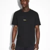 Ksubi T-Shirts-Fake Kash Ss Tee Black Orange