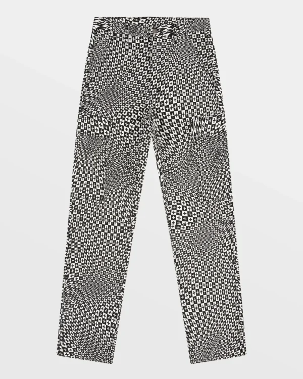 Ksubi Pants-Fugitive Cargo Pant Check Out Black