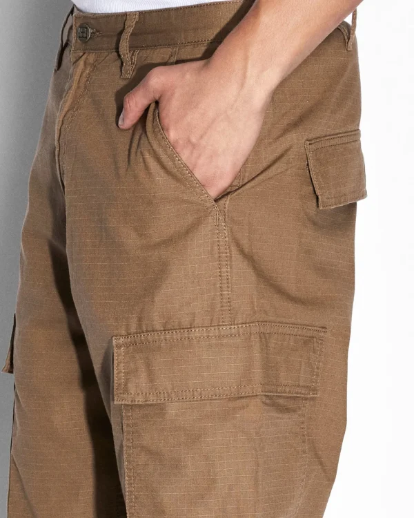 Ksubi Pants-Fugitive Cargo Pant Dark Tan