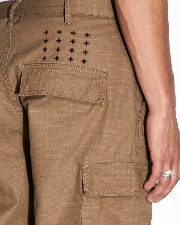 Ksubi Pants-Fugitive Cargo Pant Dark Tan