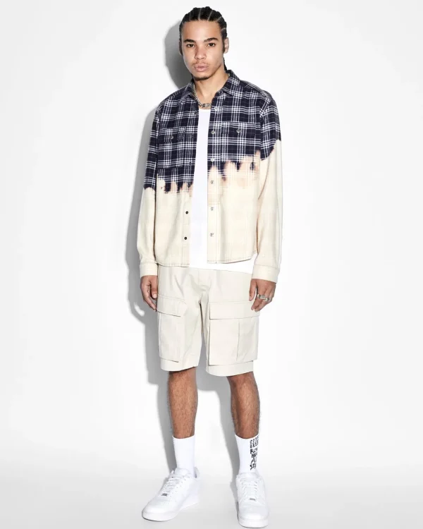 Ksubi Shorts-Fugitive Cargo Short Tan
