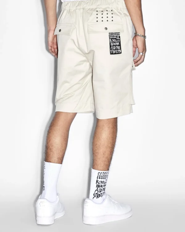 Ksubi Shorts-Fugitive Cargo Short Tan