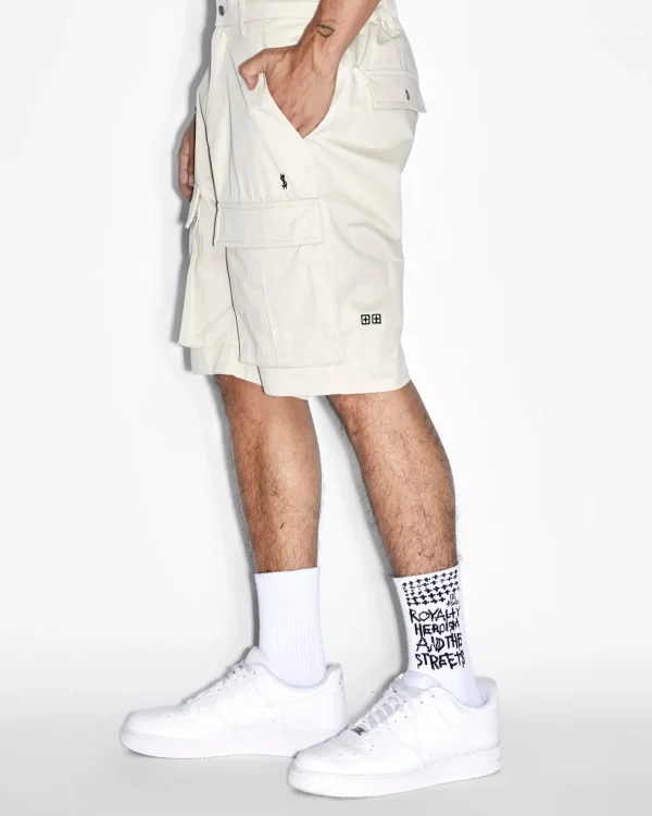 Ksubi Shorts-Fugitive Cargo Short Tan