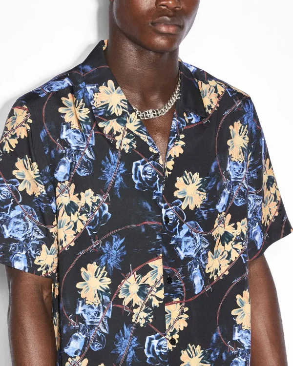 Ksubi Shirts-Hyperflower Resort Ss Shirt Black
