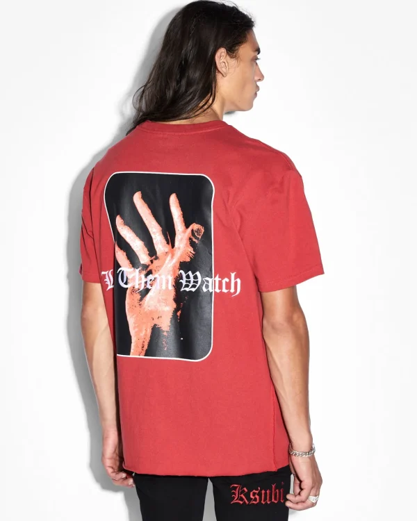 Ksubi T-Shirts-Icons Biggie Ss Tee Crimson