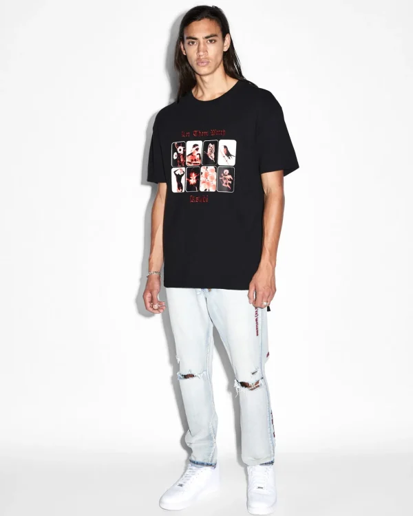 Ksubi T-Shirts-Icons Biggie Ss Tee Jet Black