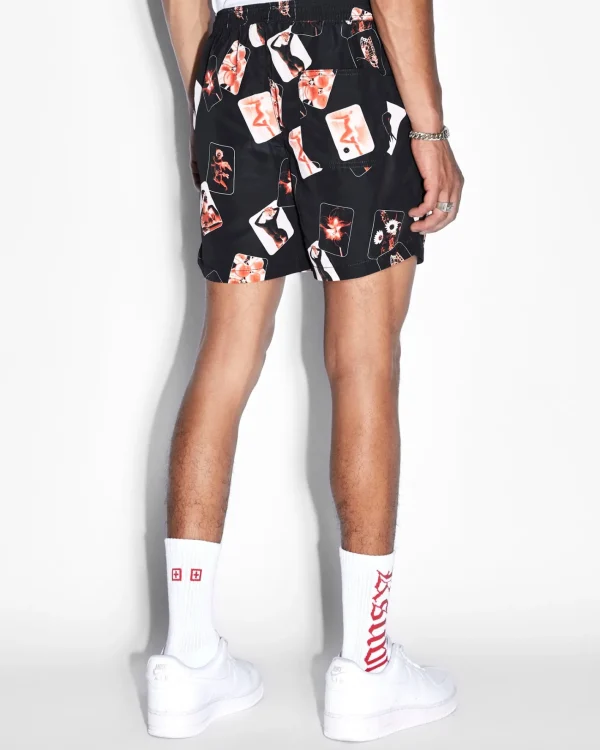 Ksubi Shorts-Icons Boardshort Black