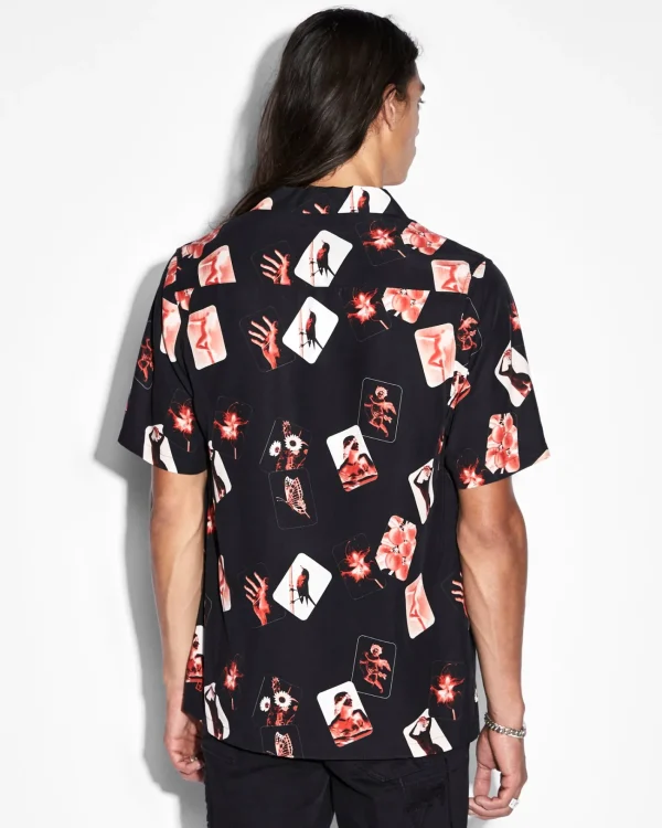 Ksubi Shirts-Icons Resort Ss Shirt Black