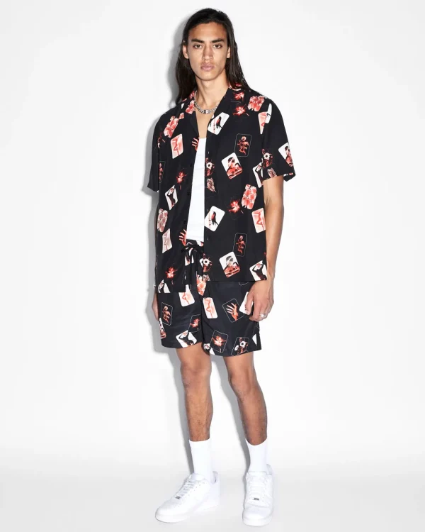 Ksubi Shirts-Icons Resort Ss Shirt Black