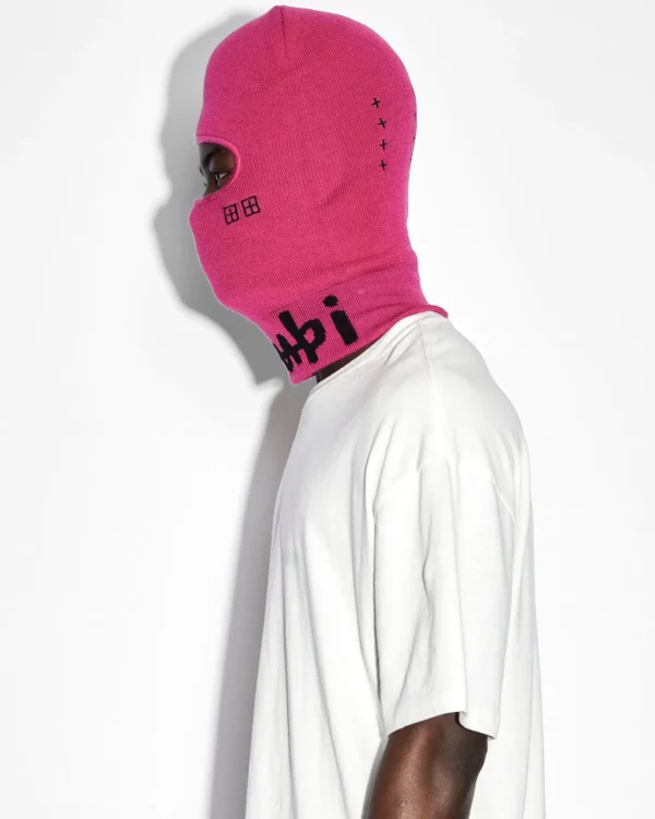 Ksubi Balaclavas-Inkognito Balaclava Hype Pink