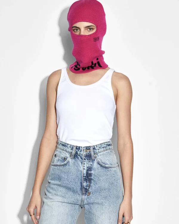 Ksubi Balaclavas-Inkognito Balaclava Hype Pink