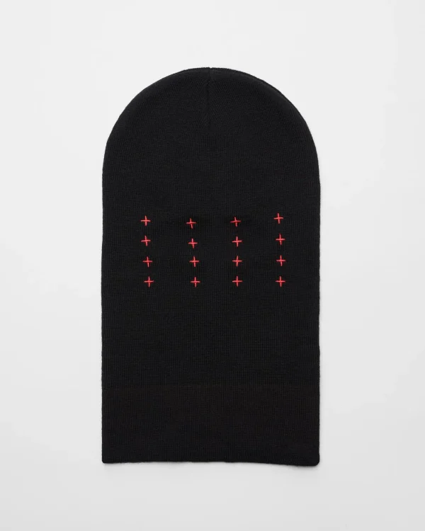 Ksubi Balaclavas-Inkognito Balaclava Laid Black