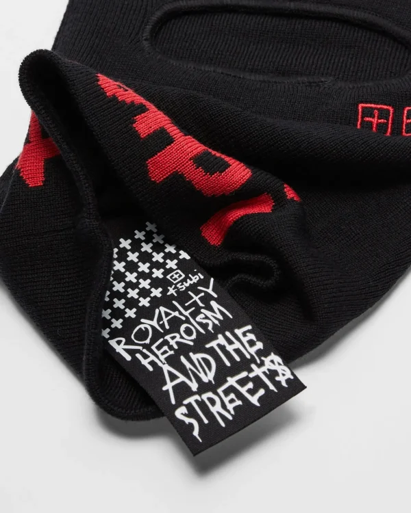 Ksubi Balaclavas-Inkognito Balaclava Laid Black