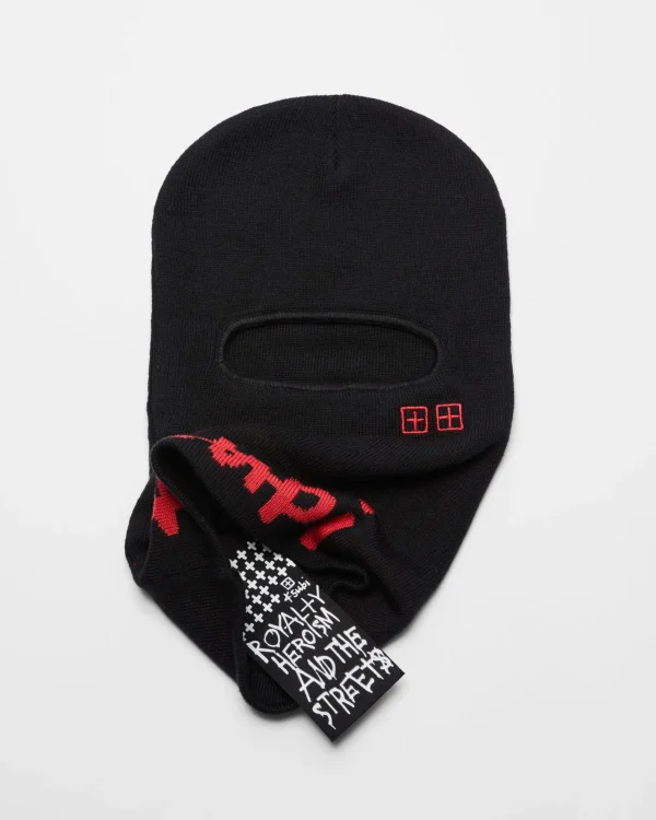 Ksubi Balaclavas-Inkognito Balaclava Laid Black