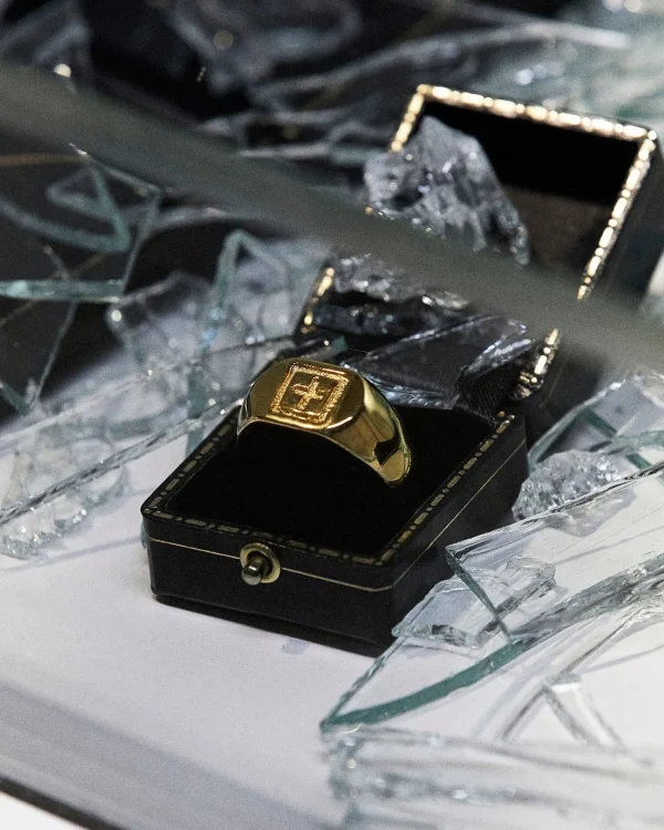 Ksubi Jewellery-18K Dripps 1999 Signet Ring
