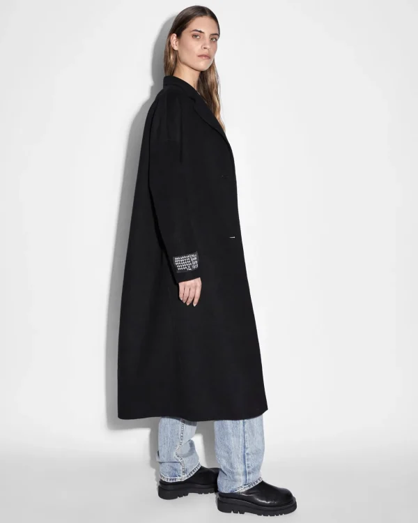 Ksubi Jackets-Kamille Coat Black