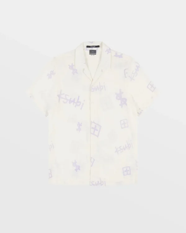 Ksubi Shirts-Kash Box Resort Ss Shirt White