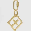 Ksubi Key Rings-1999 Key Ring Antique Brass