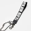 Ksubi Key Rings-Klinger Keyring Black/White