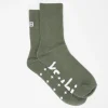 Ksubi Socks-Ksocks Khaki/White