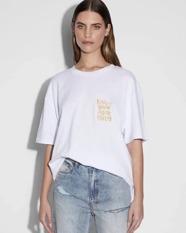 Ksubi T-Shirts- 23 Biggie Ss Tee Tru White