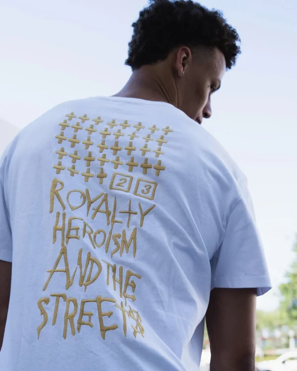 Ksubi T-Shirts- 23 Biggie Ss Tee Tru White