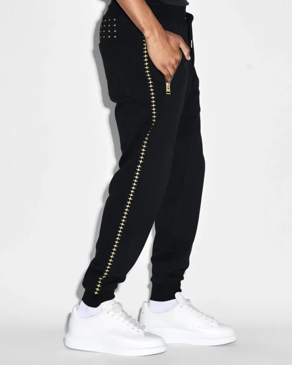 Ksubi Sweats- 23 Restore Trak Jet Black